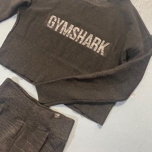 Gym shark knit set